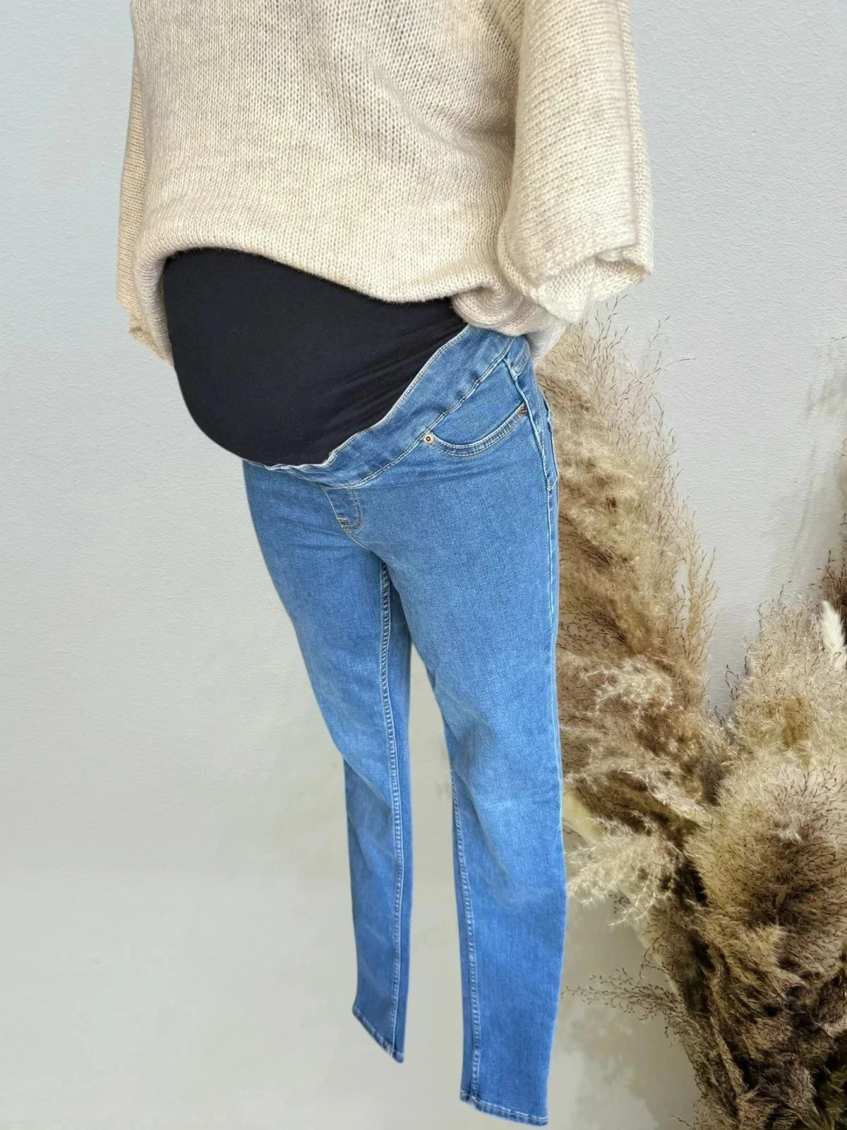 Neuf joli jegging de grossesse new look T36/S neuf bleu jeans – photo 2